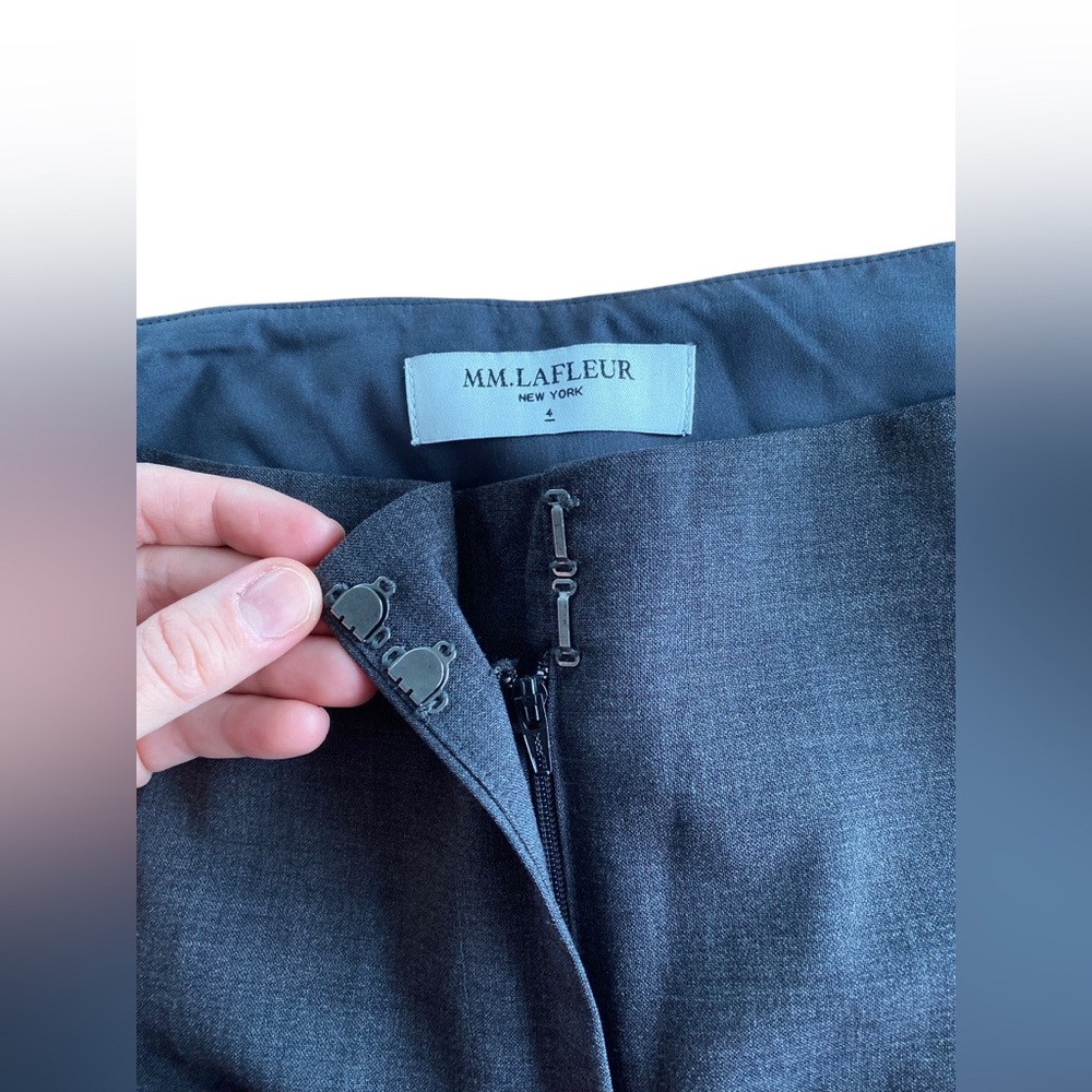 MM LAFLEUR - The Clooney Pant - Tropical Wool - Black - - 4 - Picture 6 of 11